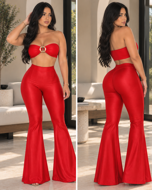 Conjunto Bandeau Power Campana