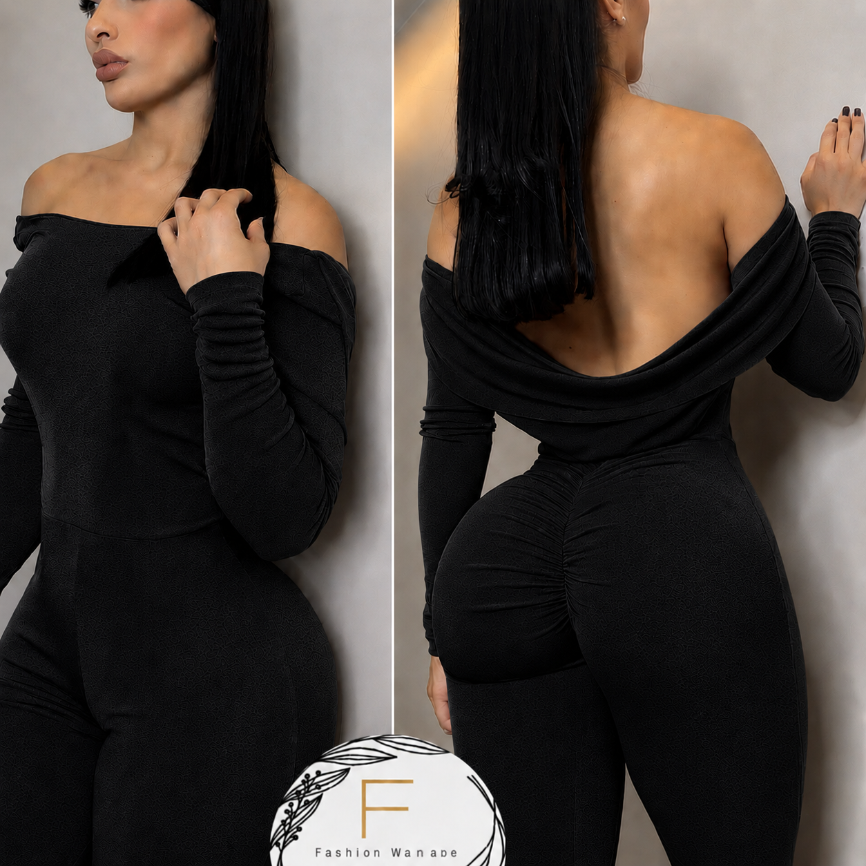 Enterizo Drape Luxe