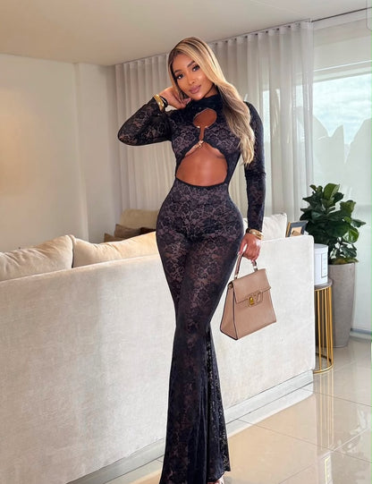 ENTERIZO GLAM LACE