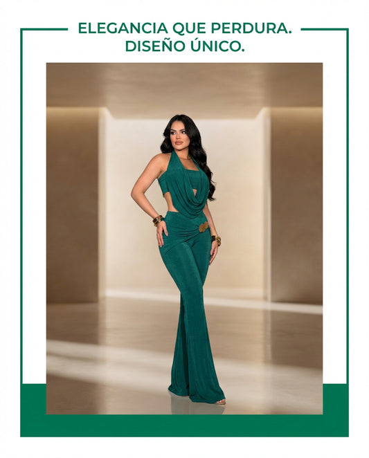 Enterizo Esmeralda Glam
